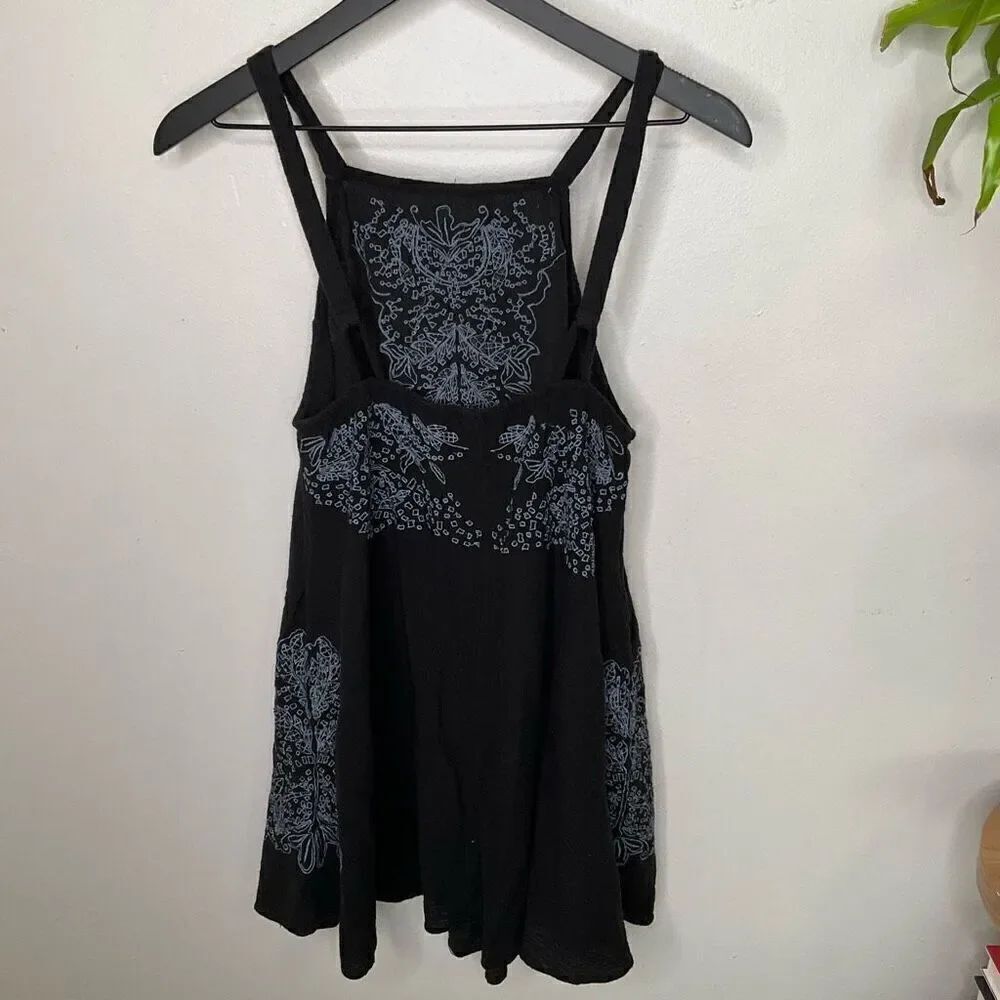 Free People Tulum Cutwork Mini Dress - Picture 3 of 6
